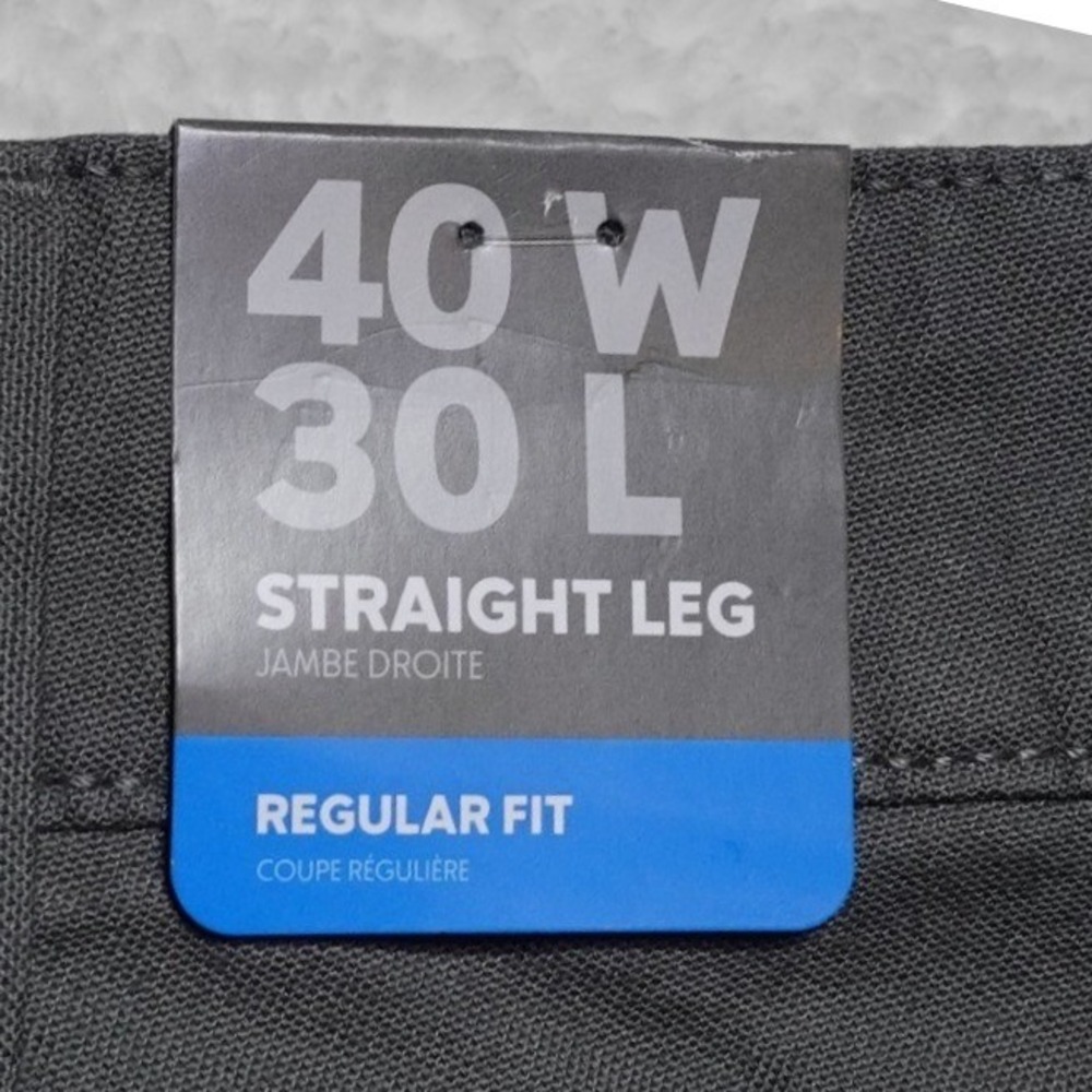 Columbia Flex ROC Pant Mens 40x30 Grey Straight Leg Omni-Shade AM0183-023 - Picture 10 of 11
